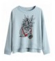 Soeach Pineapple Graphic Sweatshirt Pullover