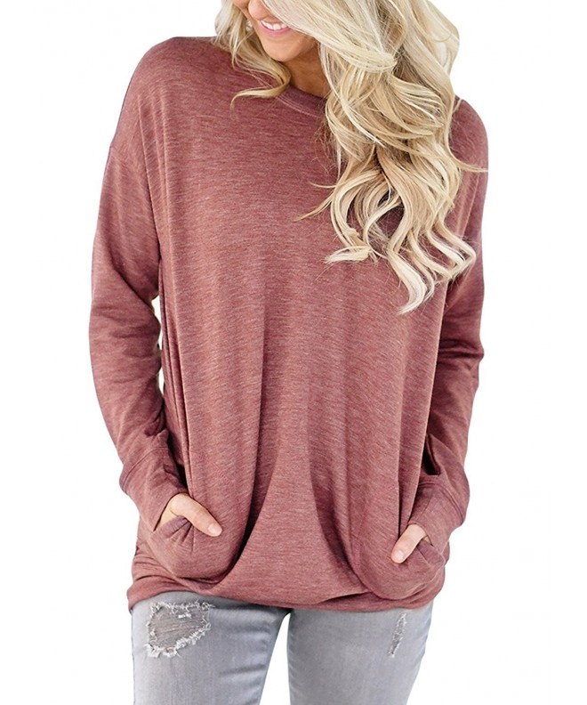 Qlassic Casual Sleeve Sweatshirt Blouses