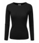 DRESSIS Womens Ribbed Shoulder Sweater