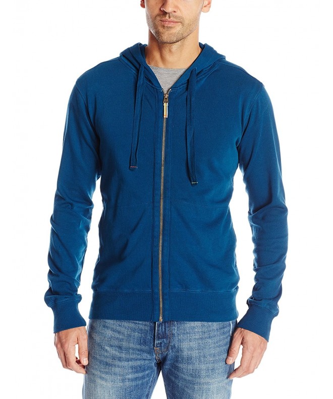 Men's Long Sleeve Island Life Hoodie - Poseidon Blue - CW125IBHXQV