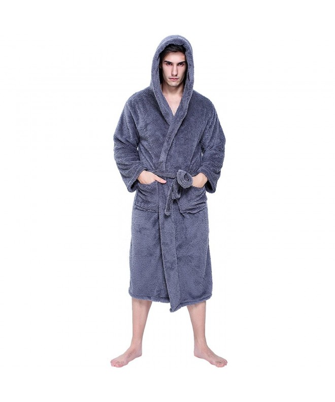 jaaytct Womens Fleece Winter Bathrobe