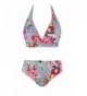 Womens Padded Bikini Floral Bandeau