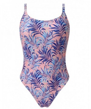 OMKAGI Tropical High Waist One Piece Swimsuits