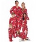 PajamaGram Hoodie Footie Winter Whimsy Matching