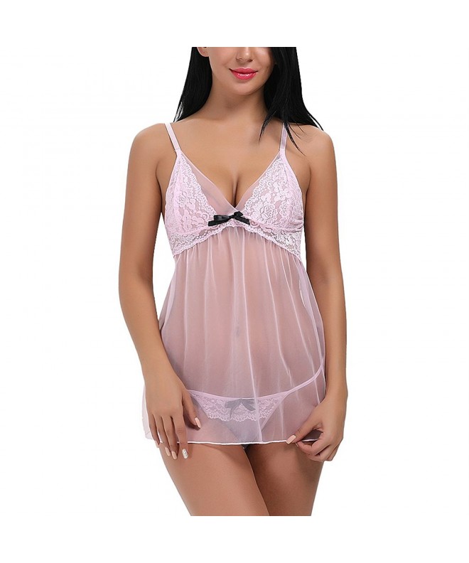 Bodysuit Lingerie Pajamas Chemise Babydoll