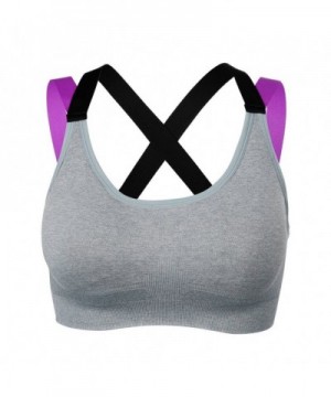 FITIBEST Cross Back Sports Grey