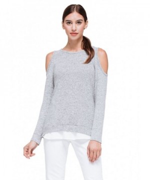 Pleione Layered Sleeve Shoulder GreyWhite