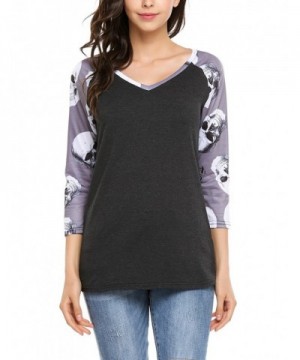 Beyove Sleeve Floral Raglan Blouse