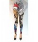 ChuChi womens comic printed leggings