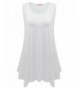 BELAROI Womens Sleeveless 1X White