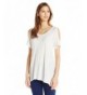 Paper Tee Womens V Neck Shoulder