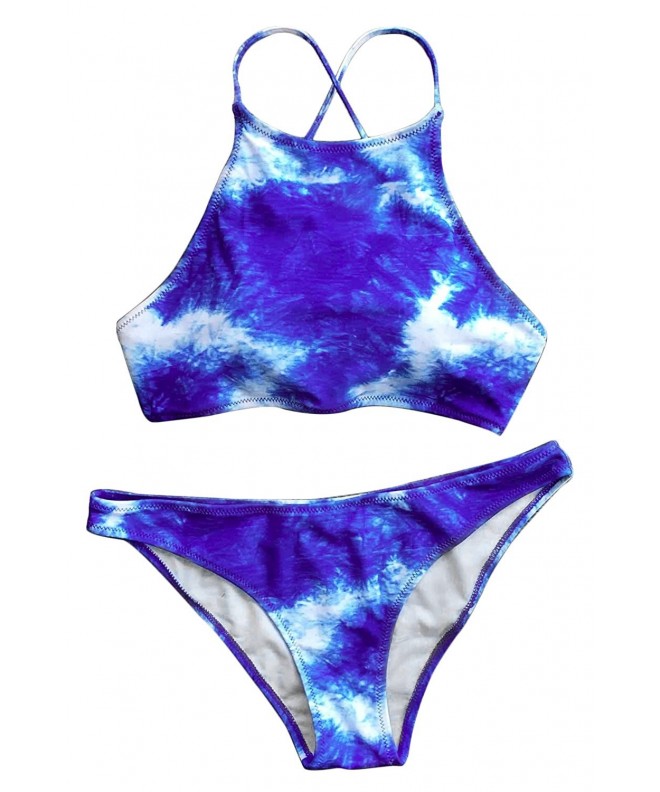 Cupshe Fashion Tie Dyed Padding Swimwear