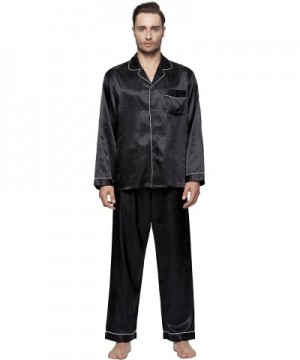 SunRise Mens Classic Satin Pajama