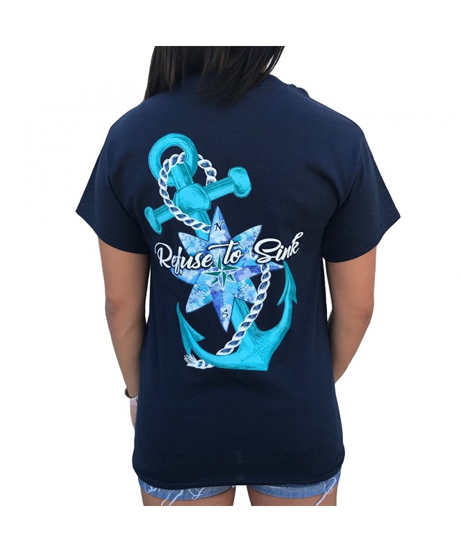 Southern Attitude Refuse Anchor T Shirt