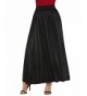 Misakia Velvet Vintage Elastic Pleated