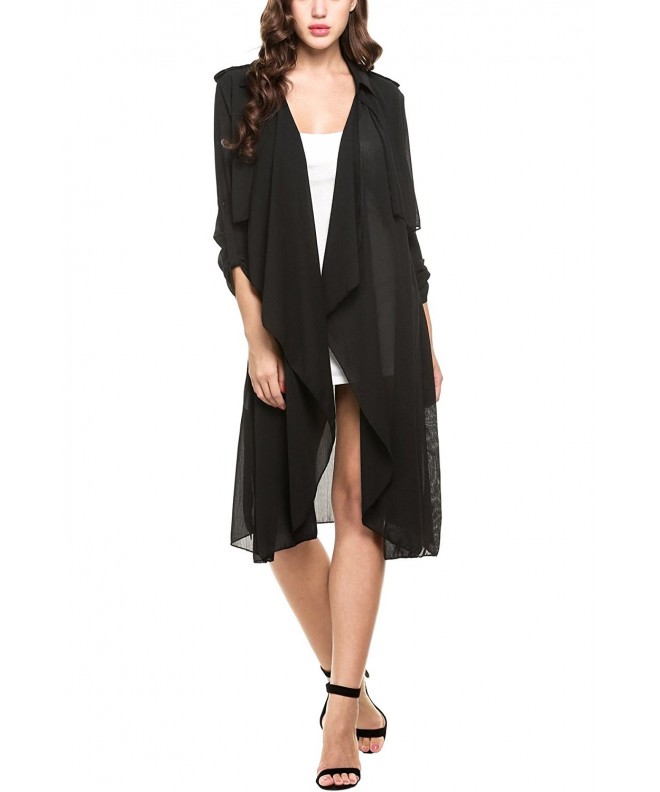 Zeagoo Casual Sleeve Trench Cardigan