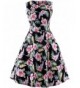 Sleeveless Vintage Rockabilly Hawaiian Dress