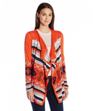 Allison Brittney Jacquard Cardigan Evening