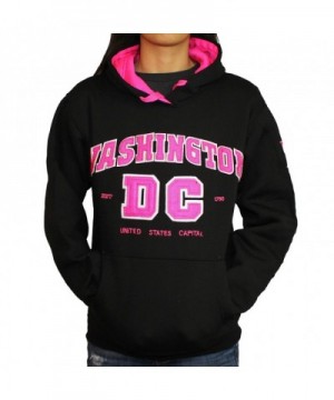 Washington DC Hoodie Letters Non Zip