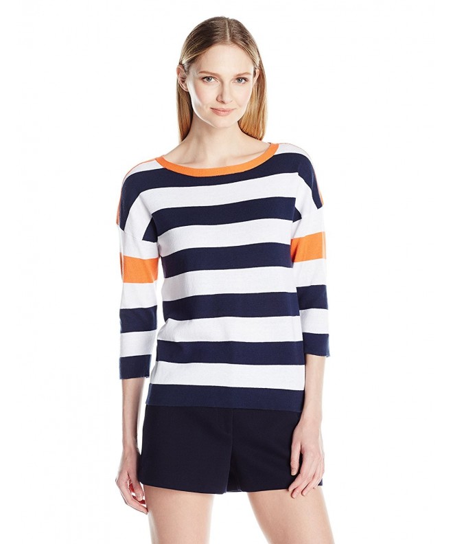 Sag Harbor Womens Sleeve Pullover