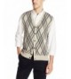 Haggar Exploded Argyle Sweater X Large