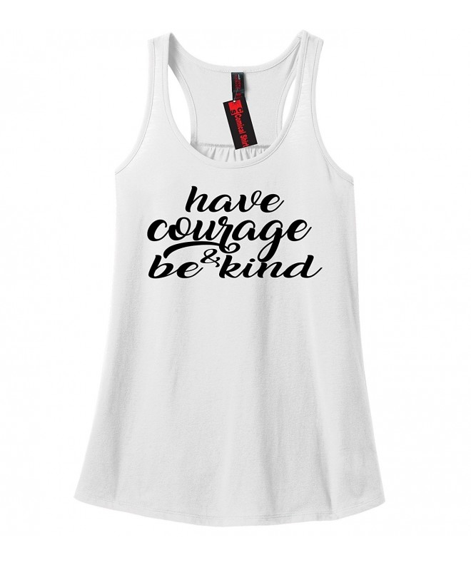 Comical Shirt Ladies Courage White