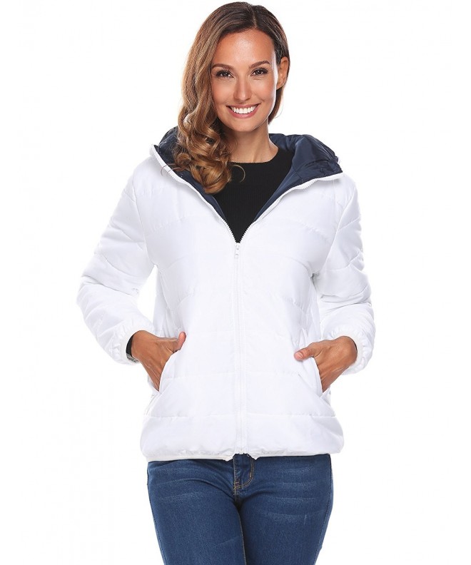 Women's Lightweight Packable Hooded Down Jacket Puffer Down Coats ...