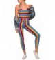 Vamvie Rainbow Jumpsuit Playsuit Colorful