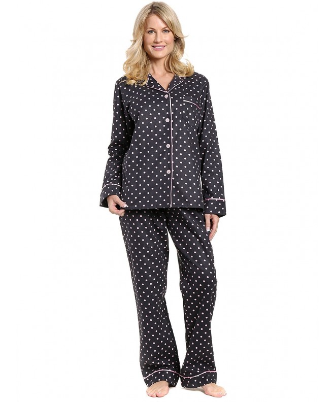 Noble Mount Womens Flannel Sleepwear