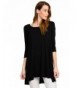 SLEEVES RAYON JERSEY LINE TUNIC