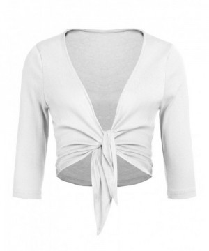 Concep Womens Cropped Bolero Cardigans