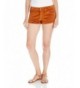 Volcom Juniors Cord Short Rust