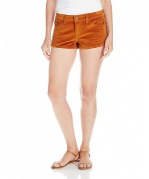 Volcom Juniors Cord Short Rust