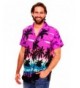 Funky Hawaiian Shirt Beach purple