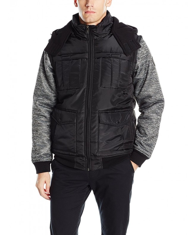 Southpole Padded Jacket Black Large