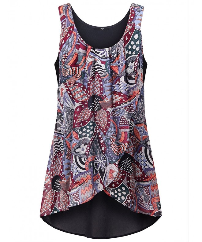 Laksmi Fashion Business Patchwork Sleeveless