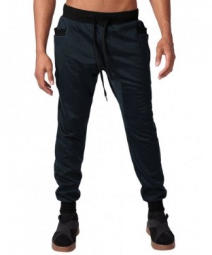 HEMOON Elastic Drawstring Sweatpants Trousers