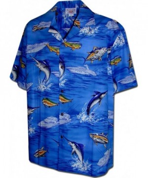 Marlin Fish Tropical Shirts Blue