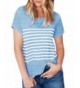 Remikstyt Womens Striped Fitting T Shirts