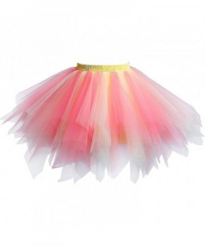 YuShengTang Half Length Vintage Petticoat Chiffon