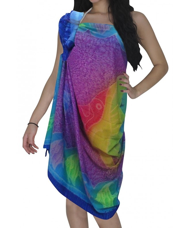 Sarong Bathing Suit Pareo Wrap Bikini Cover ups Womens Skirt Swimsuit ...