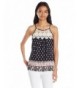 Jolt Womens Printed Woven Crochet