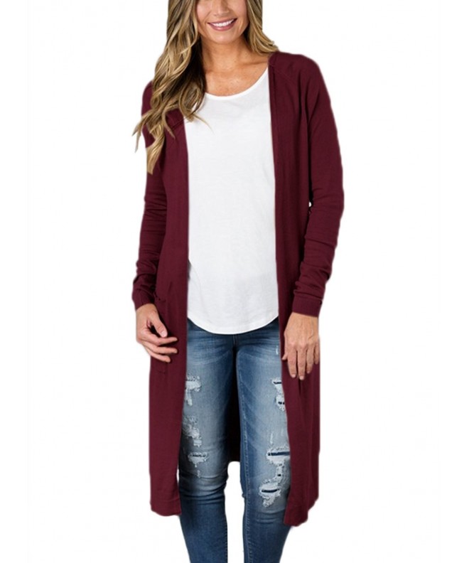 FIYOTE Coverups Cardigan Sweater Pockets