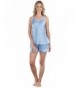 PajamaGram Womens Dreamy Satin Short