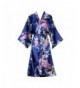 ellenwell Womens Peacock Blossoms Nightwear