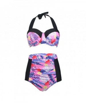 Dreaweet Womens Vintage Patchwork Swimsuit