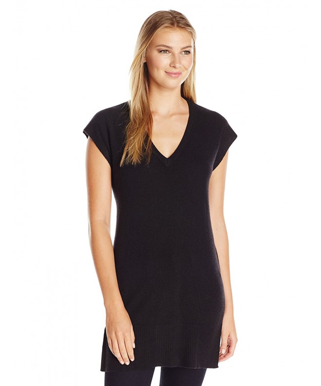 Lark Ro Womens Cashmere V Neck