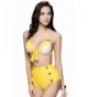 CHRIS DEMI Womens Waisted Swimsuit