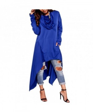 Womens Irregular Asymmetrical Sleeve Sweatshirt