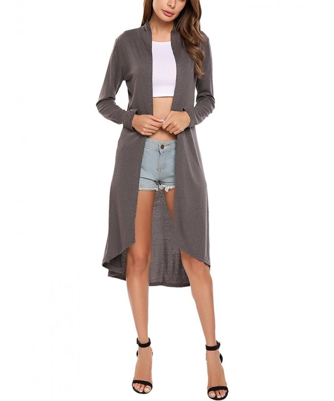 Showyoo Womens Sleeve Lightweight Cardigan